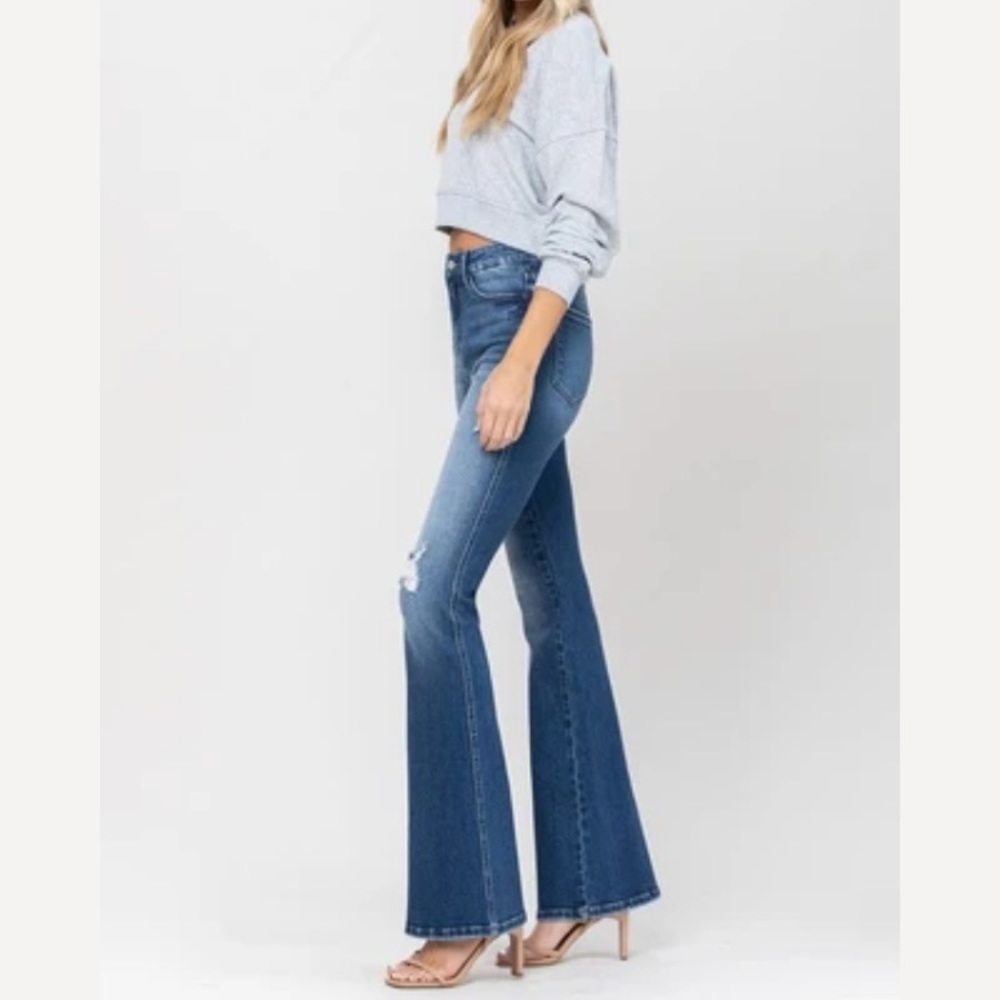 Brand new Vervet high waisted flare jeans size 28